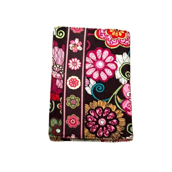 Vera Bradley Paperback Cover Mod Floral Pink Cotton Book Protector - Picture 2 of 8